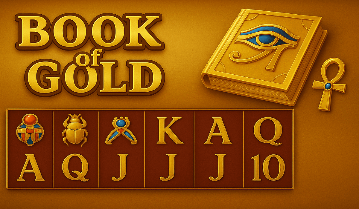 Book of Gold – คัมภีร์ลึกลับ ลุ้นโบนัสทองคำ