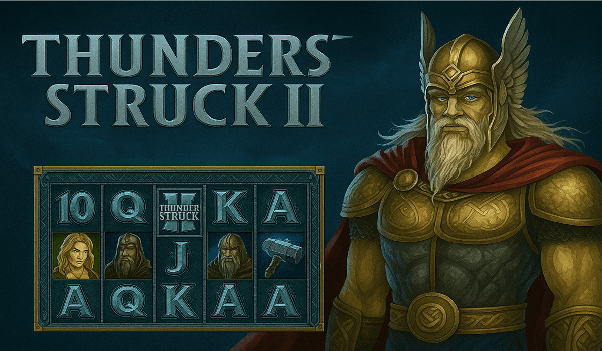 Thunderstruck II – เกมเทพเจ้าสายฟ้ากับโบนัสจุกๆ มหาโหด